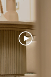 Ophelia Washed Grey Oak Side Table - thumbnail 8