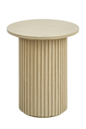Ophelia Washed Grey Oak Side Table - thumbnail 3