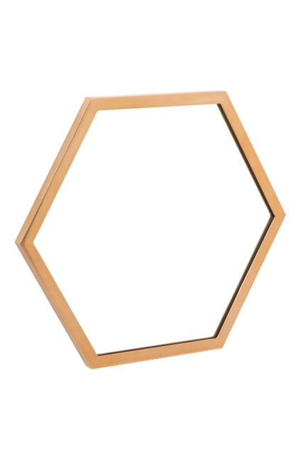 Alveare Brass Wall Mirror - image 1