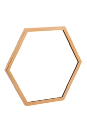 Alveare Brass Wall Mirror - thumbnail 1