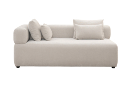 "Beck Left Hand Chaise Longue – Parchment "