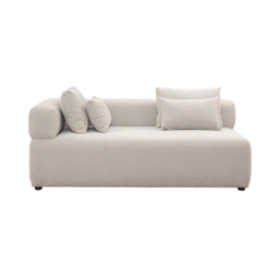 "Beck Left Hand Chaise Longue – Parchment " - thumbnail 8