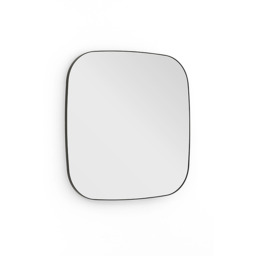 Emmerson Soft Square Mirror - Matt Black - thumbnail 3