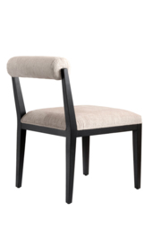 Capri Black Extending Dining Table and 6 Hera Chairs - thumbnail 6