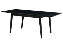 Capri Black Extending Dining Table and 6 Hera Chairs - thumbnail 2