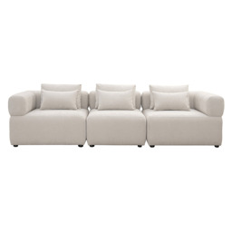 "Beck Three Seat Sofa – Parchment " - thumbnail 9