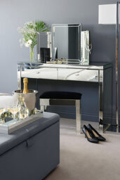 "Aphrodite  Mirrored Dressing Table " - thumbnail 9