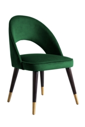 Rossini Dining Chair Bottle  Green