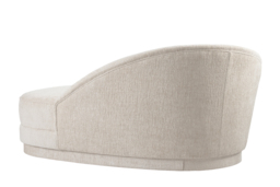 Selini Chaise Longue – Light Taupe Chenille - thumbnail 5