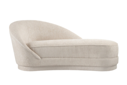 Selini Chaise Longue – Light Taupe Chenille - thumbnail 4