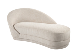 Selini Chaise Longue – Light Taupe Chenille - thumbnail 3