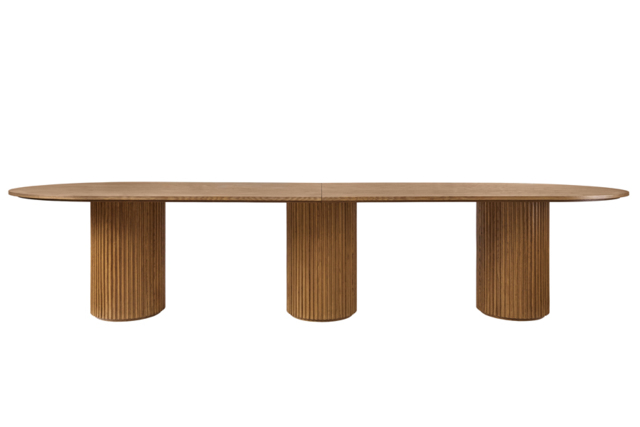 "Ophelia Chestnut XL Dining Table " - image 1