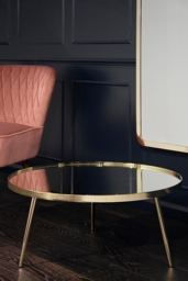 Panatella Brass Coffee Table - thumbnail 2