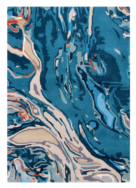 Anala Teal Rug - image 1