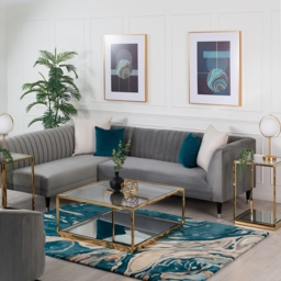 Anala Teal Rug - thumbnail 2