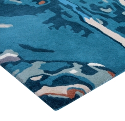 Anala Teal Rug - thumbnail 6