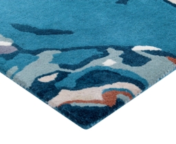 Anala Teal Rug - thumbnail 5