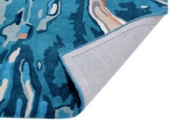 Anala Teal Rug - thumbnail 4