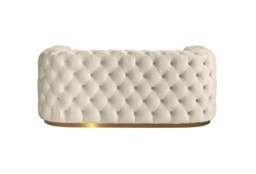 Frankfurt Two Seat Sofa - Chalk - thumbnail 5