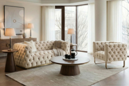 Frankfurt Two Seat Sofa - Chalk - thumbnail 4