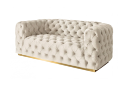 Frankfurt Two Seat Sofa - Chalk - thumbnail 2