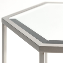 "Alveare Silver Side Table " - thumbnail 3