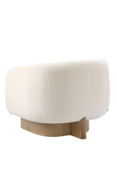 Barnaby Armchair – Ivory Chenille - thumbnail 2