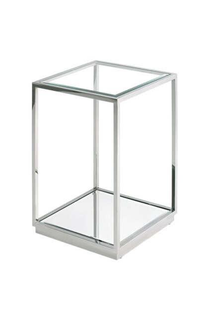 Rippon Silver Square Side Table - image 1