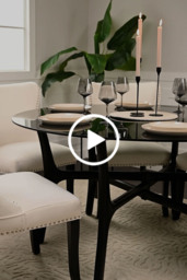 Hexapod Black Dining Table - thumbnail 6