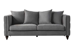 Ascot Three Seat Sofa – Flint Grey - thumbnail 1