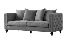 Ascot Three Seat Sofa – Flint Grey - thumbnail 3