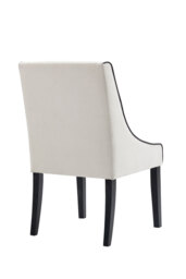 Sia 6-8 Seat Black Dining Table and 6 Chatsworth Dining Chairs - thumbnail 3