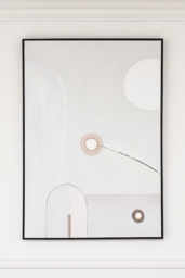 Muted Duet Two - Hand-Painted Wall Art - thumbnail 2