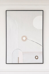 Muted Duet Two - Hand-Painted Wall Art - thumbnail 4