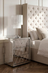 "Pair of Knightsbridge Mirrored Bedside Tables " - thumbnail 6