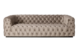 Frankfurt Three Seat Sofa – Taupe - thumbnail 3