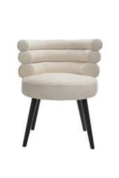 Cooper Dining Chair - Light Taupe Chenille - thumbnail 5