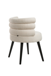 Cooper Dining Chair - Light Taupe Chenille - thumbnail 4