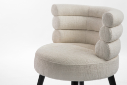 Cooper Dining Chair - Light Taupe Chenille - thumbnail 7