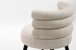 Cooper Dining Chair - Light Taupe Chenille - thumbnail 6