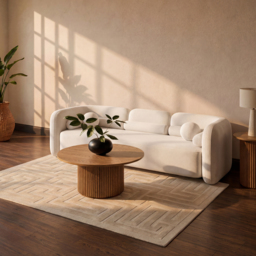 "Ophelia Chestnut Coffee Table " - thumbnail 3