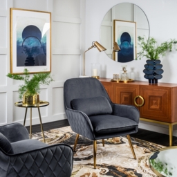 Watson Lounge Chair - Smoke Grey - thumbnail 2