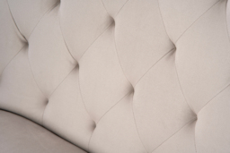 Torino Bench – Taupe – Walnut Legs - thumbnail 6
