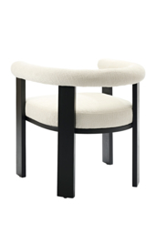 Nyx Dining Chair – Ivory Chenille - thumbnail 5