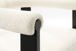 Nyx Dining Chair – Ivory Chenille - thumbnail 8