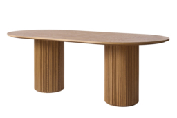 "Ophelia Chestnut Dining Table " - thumbnail 3