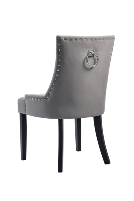 "Torino Dining Chair with Back Ring - Smoke  " - image 1