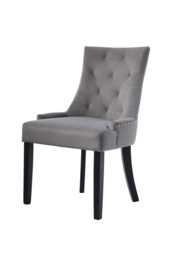 "Torino Dining Chair with Back Ring - Smoke  " - thumbnail 3