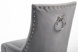 "Torino Dining Chair with Back Ring - Smoke  " - thumbnail 4