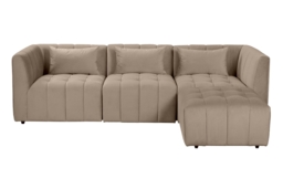 Essen Three Seat Corner Sofa – Taupe - thumbnail 4